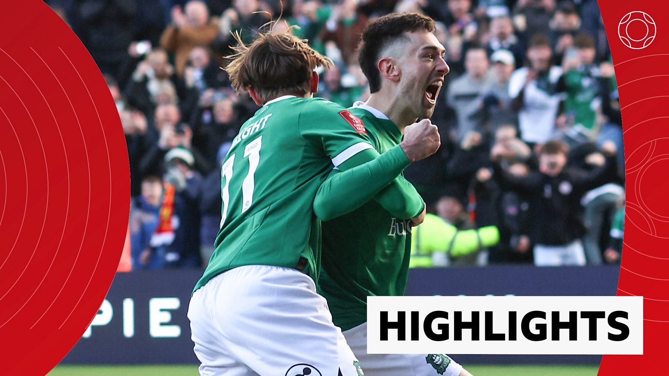 FA Cup highlights: Plymouth Argyle 1-0 Liverpool