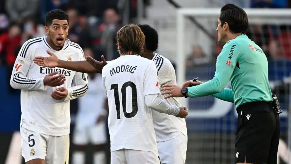 Jude Bellingham will miss Real Madrid's next two league games