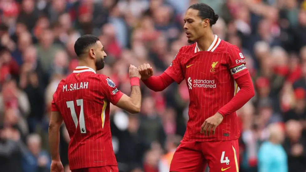 Mohamed Salah, Virgil van Dijk and Trent Alexander-Arnold are all out of contract this summer