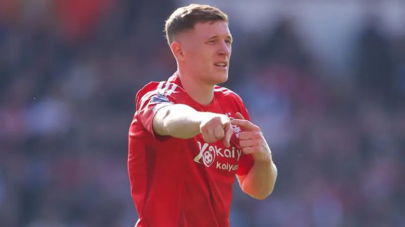 Elliot Anderson received his first England Under-21 call-up in August 2024