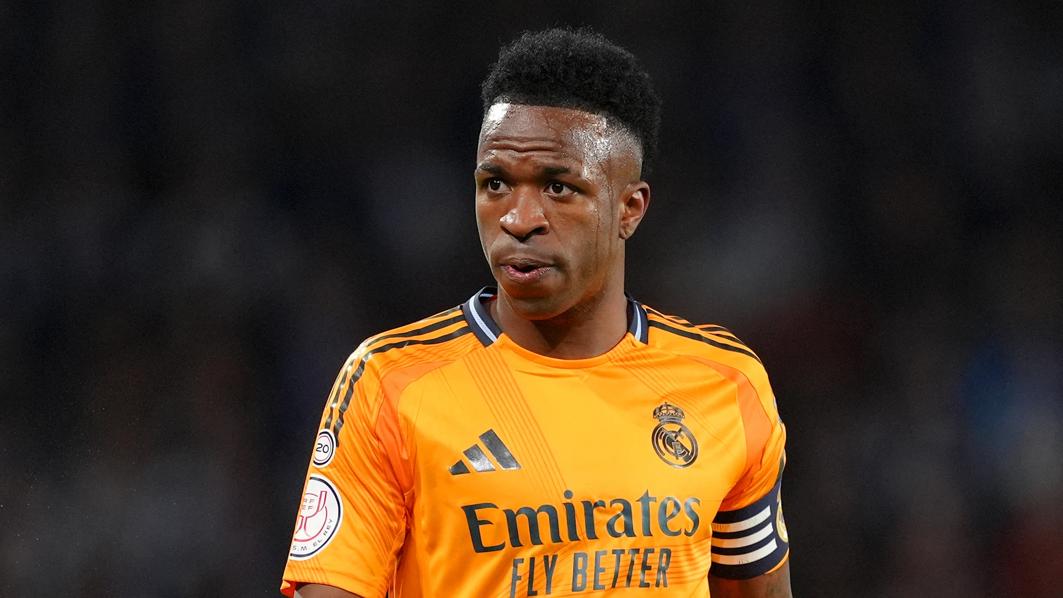 Vinicius Junior is thought to be asking for a significant contract increase at Real Madrid / Juan Manuel Serrano Arce/GettyImages