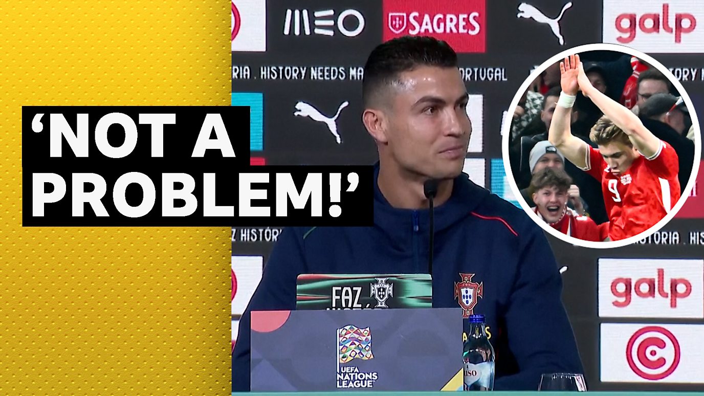 'It's an honour' Ronaldo reacts to Hojlund celebration