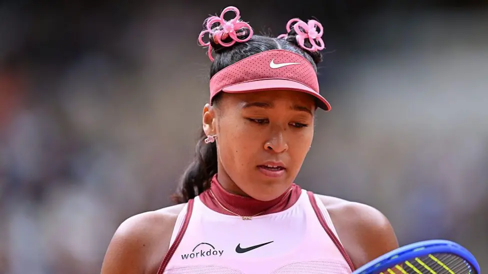 Osaka has never gone past the third round at Roland Garro