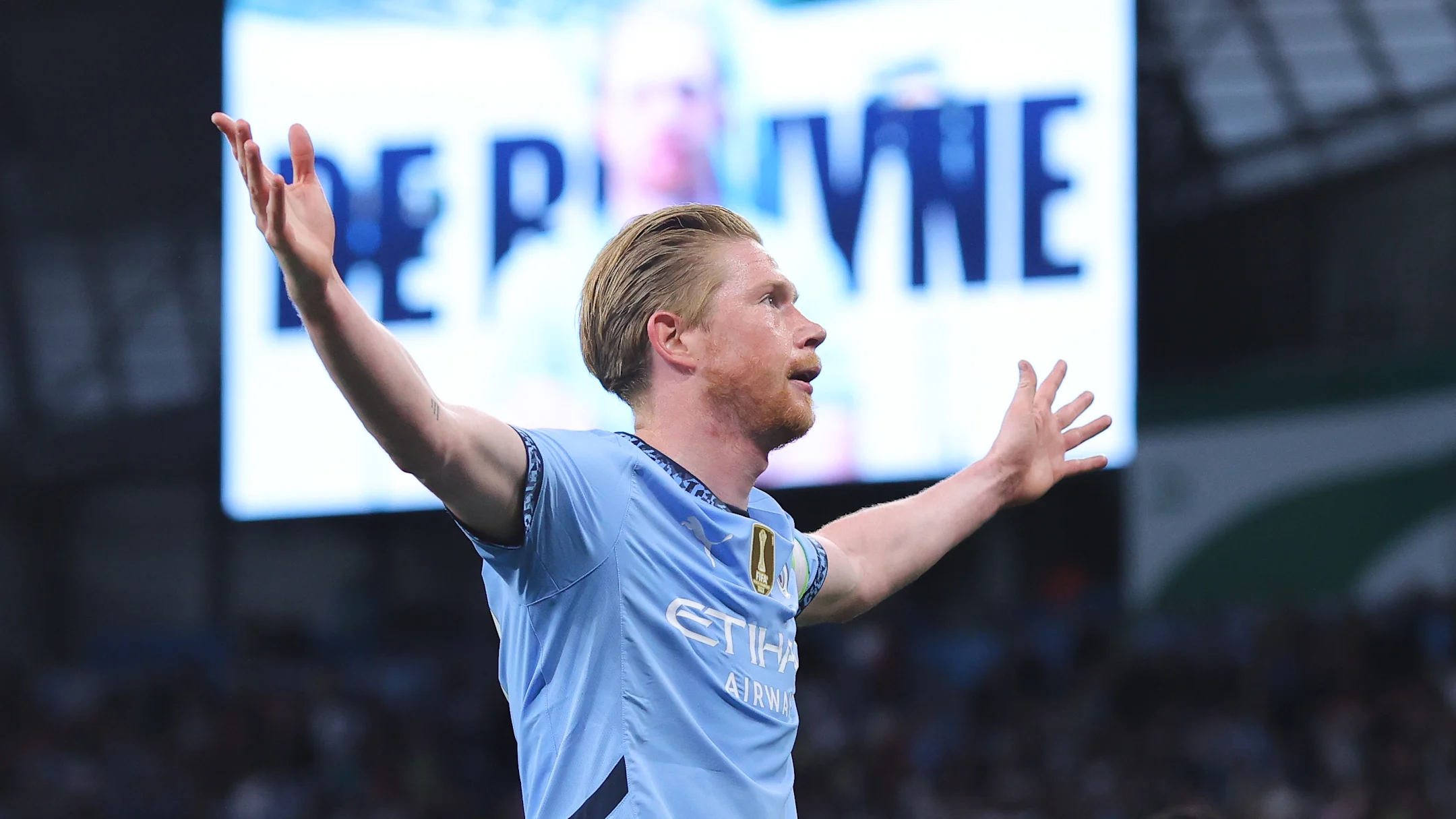 Kevin De Bruyne scored Manchester City's winner against Wolves on Friday night / James Gill - Danehouse/Getty Images