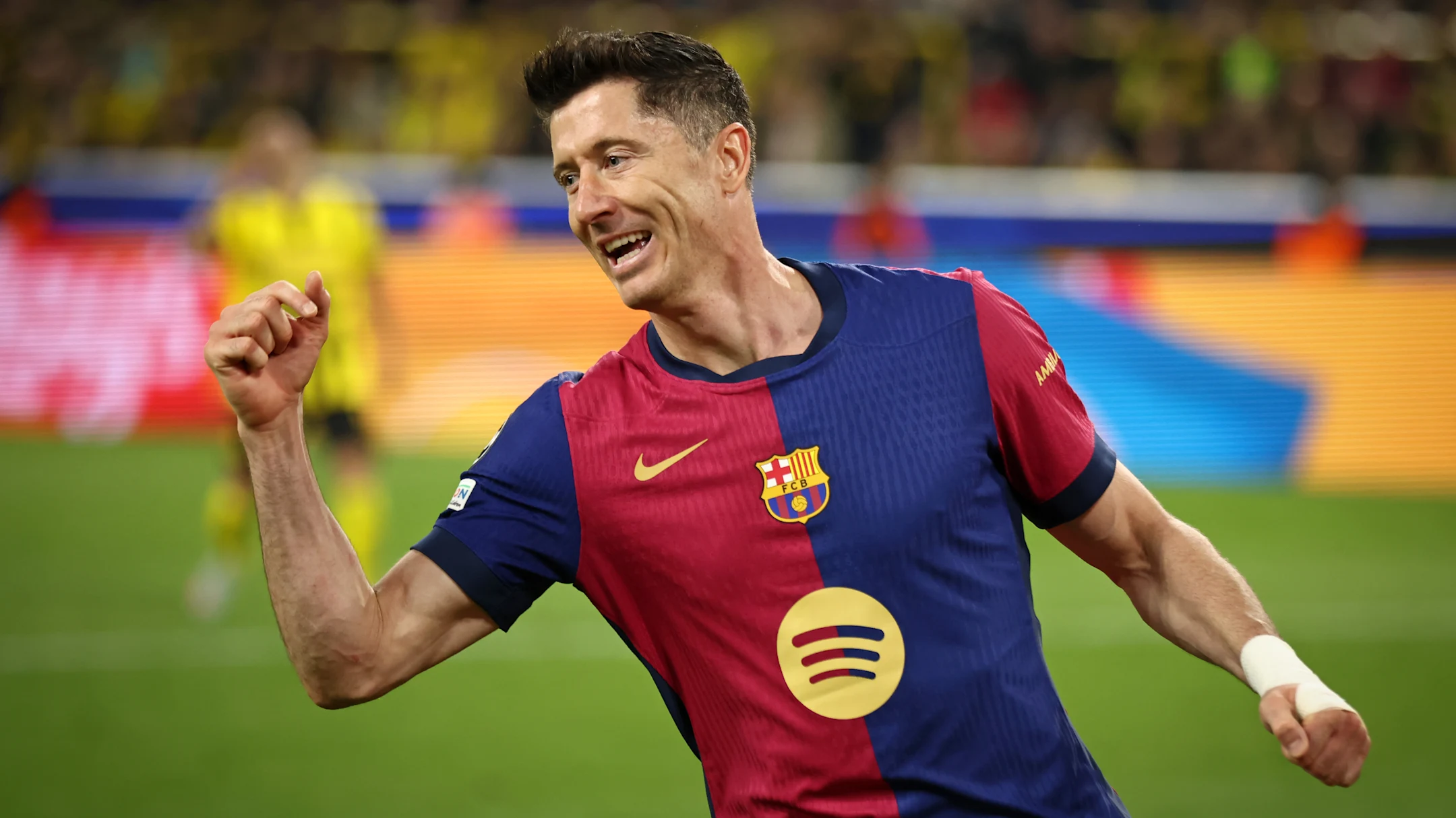 Robert Lewandowski has been sidelined through injury of late / Stefan Matzke - sampics/GettyImages