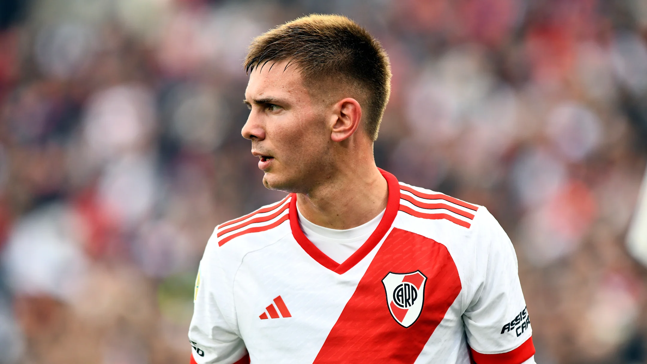 Franco Mastantuono is a sought-after prospect / Rodrigo Valle/GettyImages