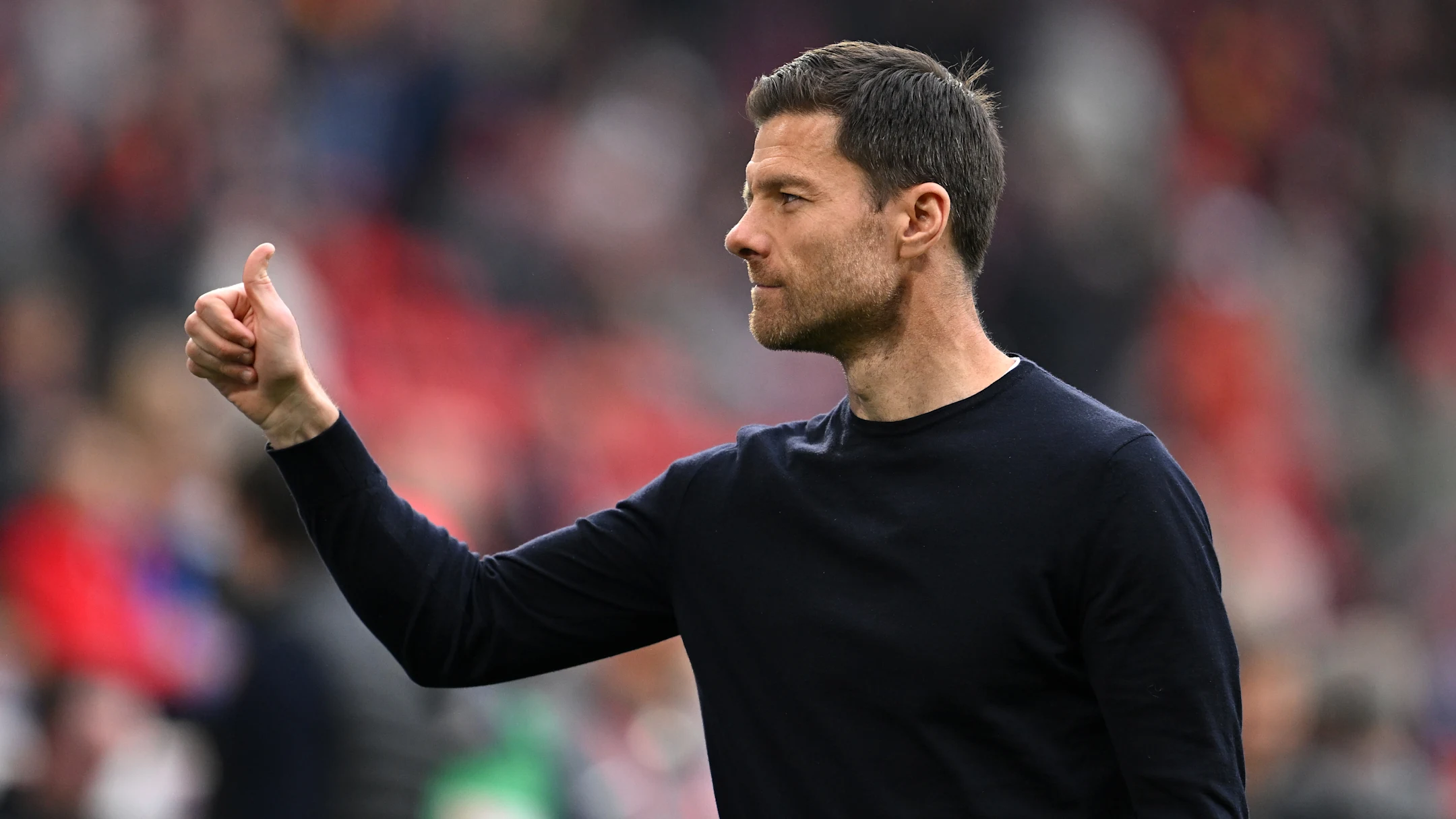 Xabi Alonso looks to have given the thumbs up to Real Madrid / Daniel Kopatsch/GettyImages