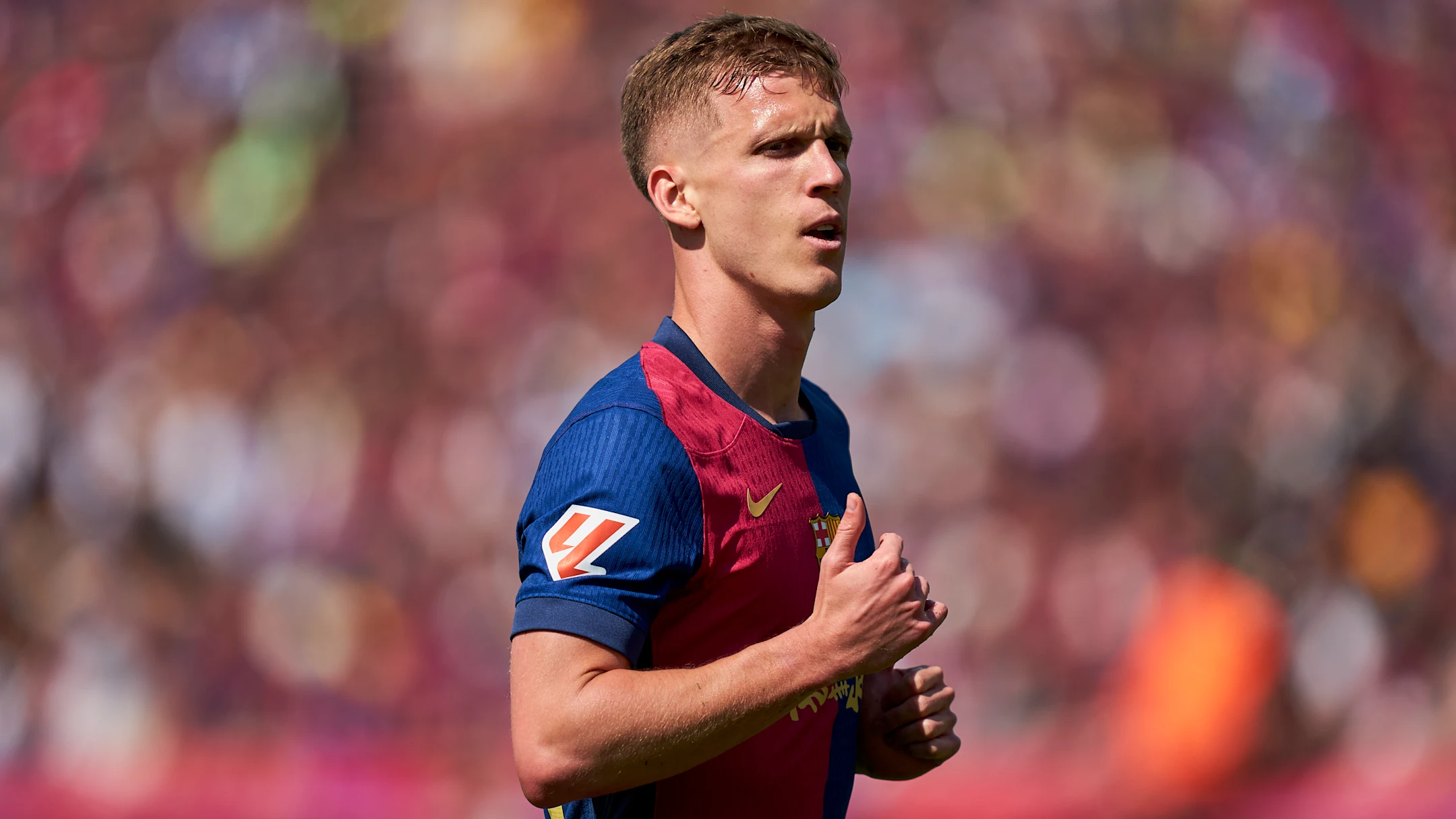 Olmo is on Man City's radar / Pedro Salado/GettyImages
