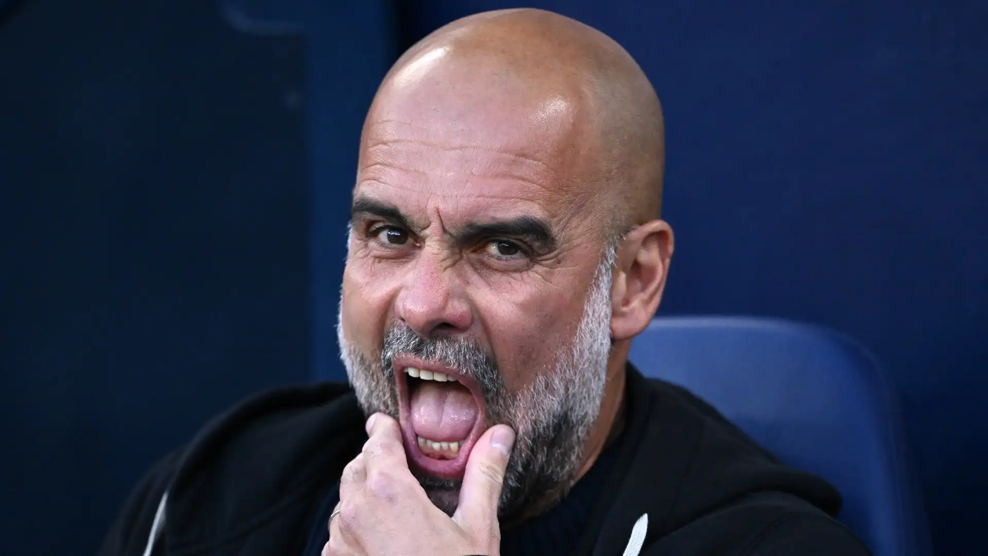 Pep Guardiola explained why he handed Claudio Echeverri his Manchester City debut in the Fa Cup final in a quirky response.
