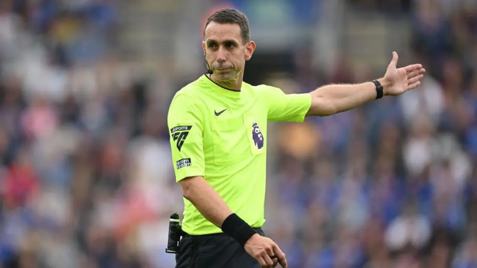 David Coote officiated at the 2024 European Championship