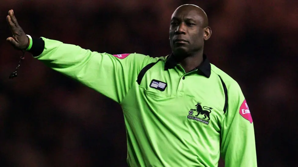 In 1997 Uriah Rennie became the first black referee to take charge of a Premier League match