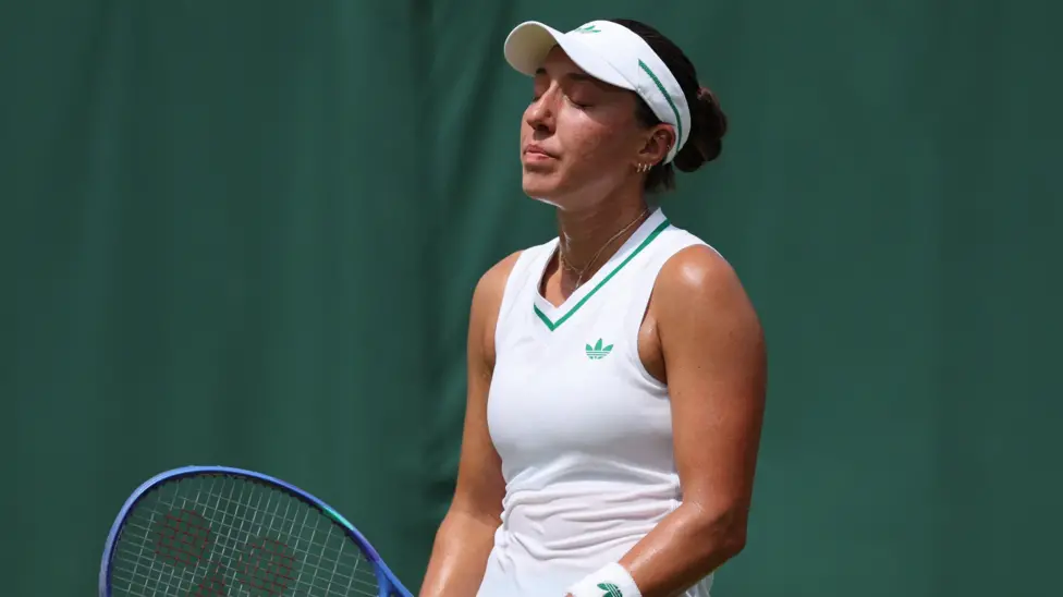 Pegula has never gone beyond the quarter-finals at Wimbledon