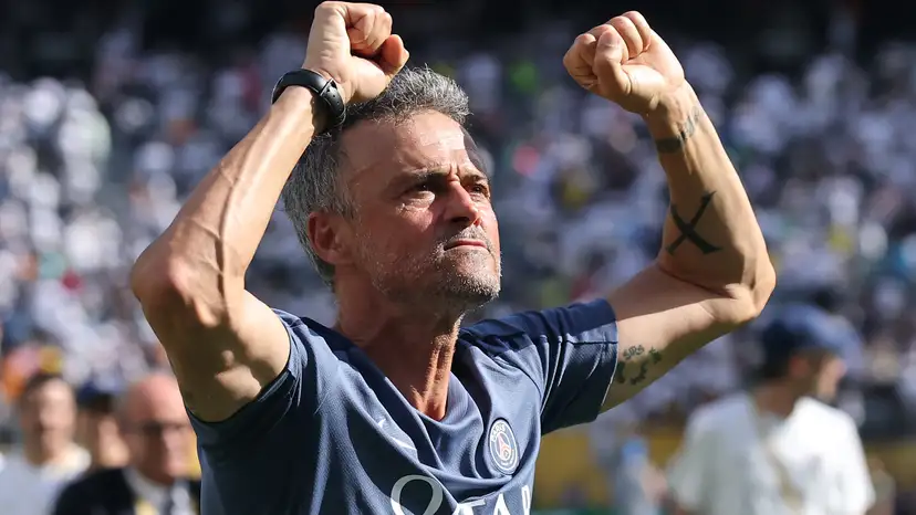 Luis Enrique dropped a cheeky response after Paris Saint-Germain's 4-0 demolition of Real Madrid in the Club World Cup semi-final.