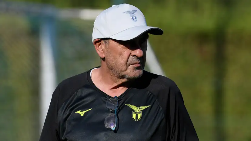Former Chelsea and current Lazio manager Maurizio Sarri was rushed to hospital on Wednesday