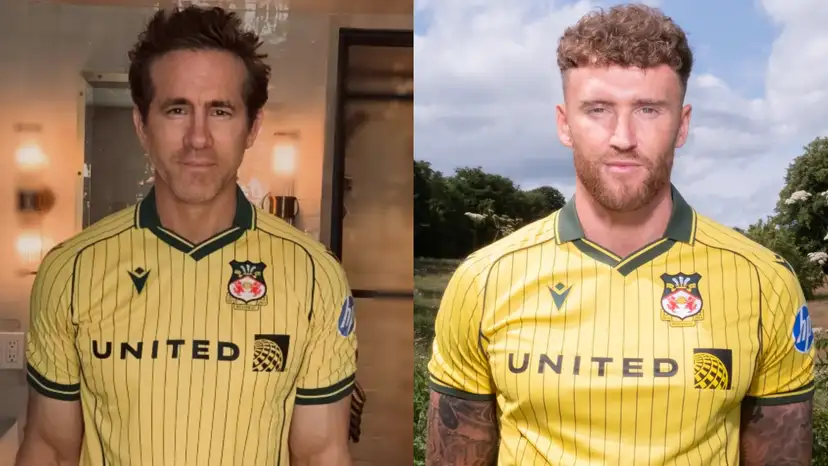 Ryan Reynolds has helped to launch Wrexham’s "yellow one" away kit for 2025-26, which takes inspiration from the daffodil - Wales’ national flower.