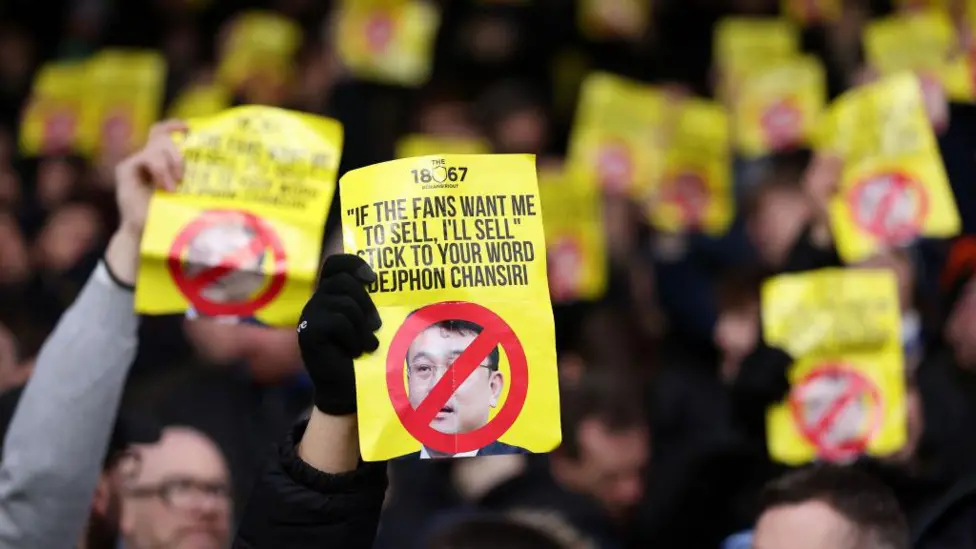 Sheffield Wednesday fans have conducted regular protests against Dejphon Chasniri's ownership of the club
