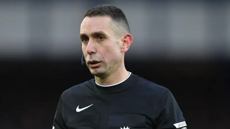David Coote officiated at the 2024 Euros