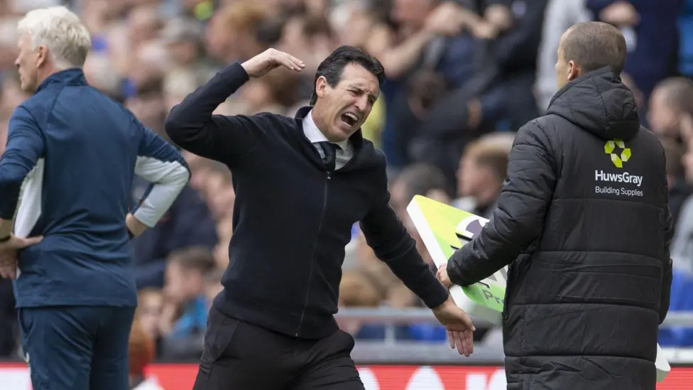 Unai Emery takes Aston Villa to Brentford in the EFL Cup on Tuesday