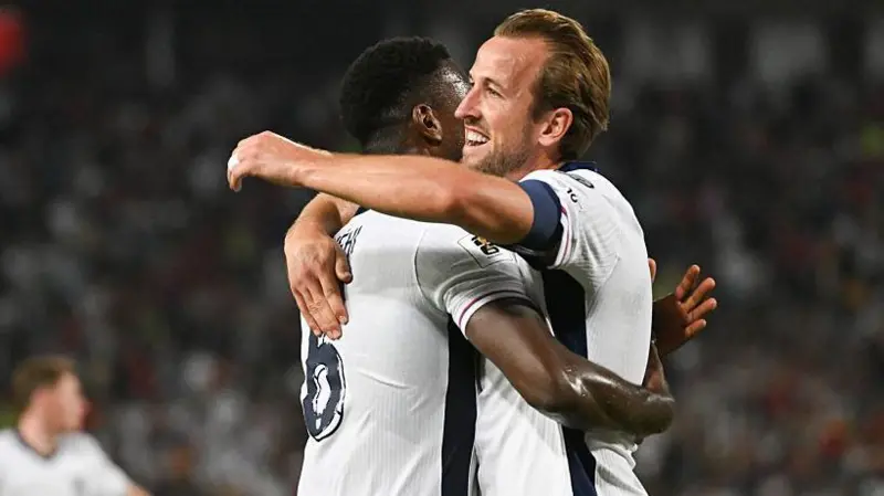 England thrashed Serbia 5-0 in World Cup qualifiying this month