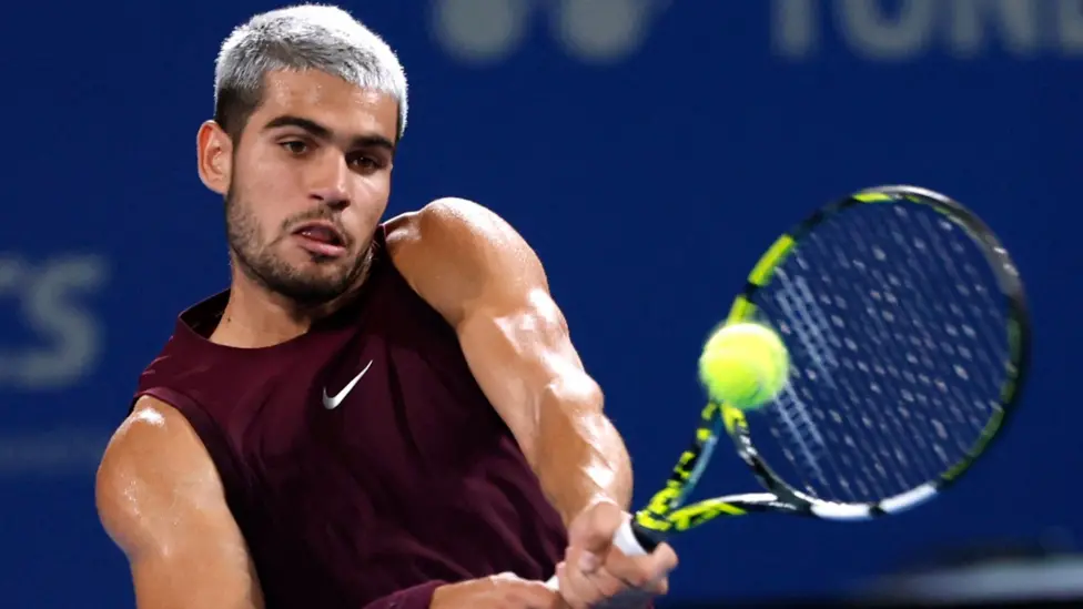 Carlos Alcaraz moved top of the world rankings with his win over Italy's Jannik Sinner in the US Open final