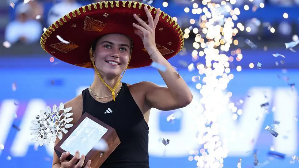 Iva Jovic reached the second round of the US Open last month