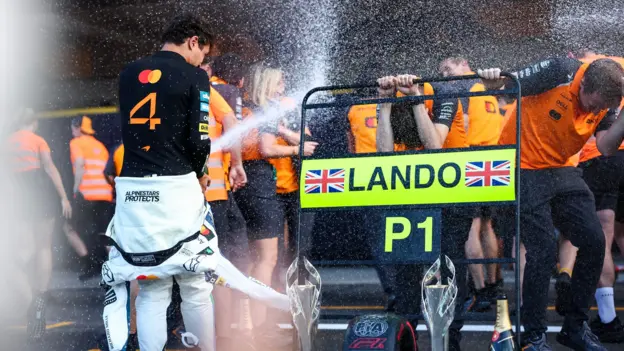 Lando Norris won in Mexico to end a run of five races without victory
