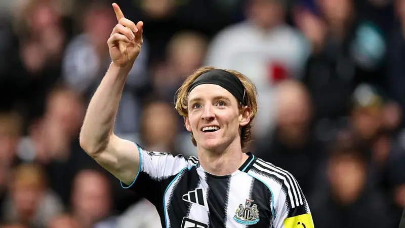 Anthony Gordon has scored two goals in 16 appearances for England