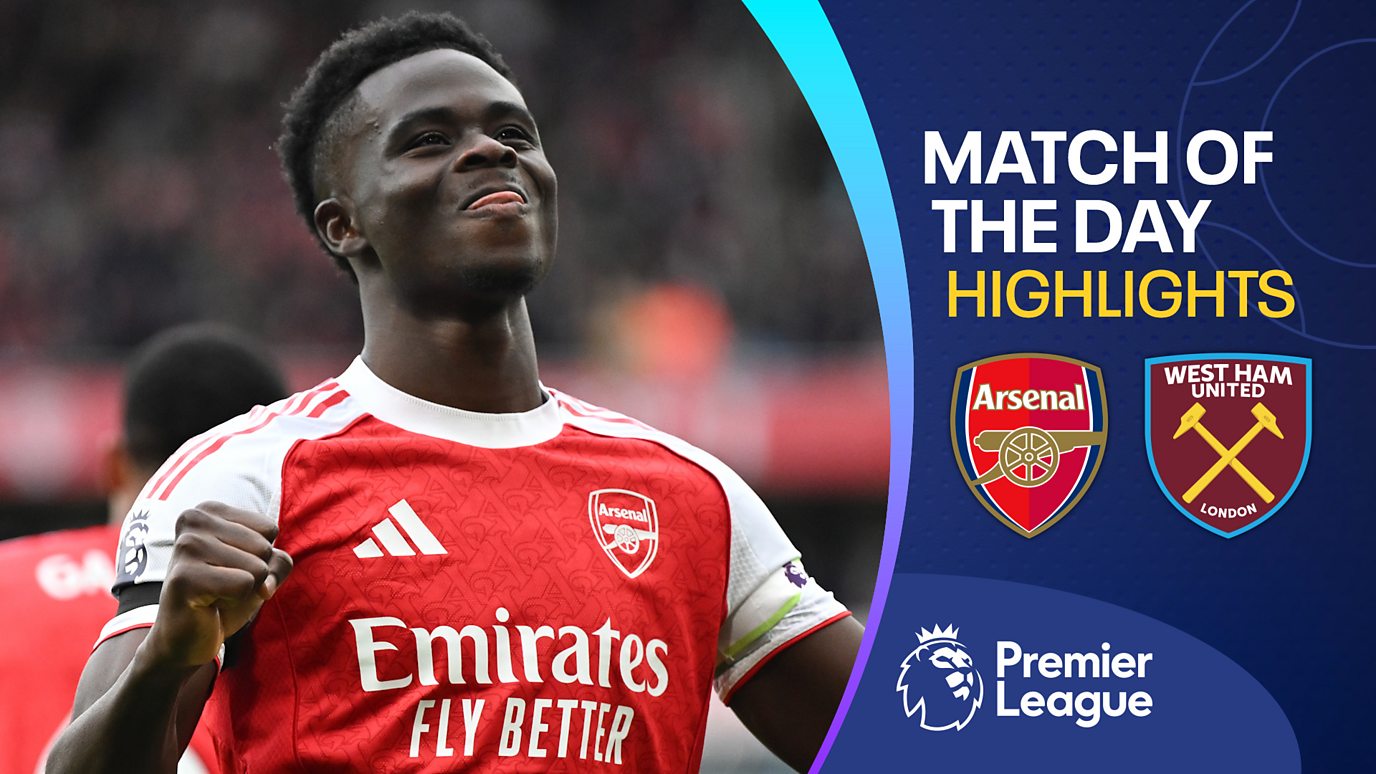 Saka and Rice seal Arsenal win over West Ham