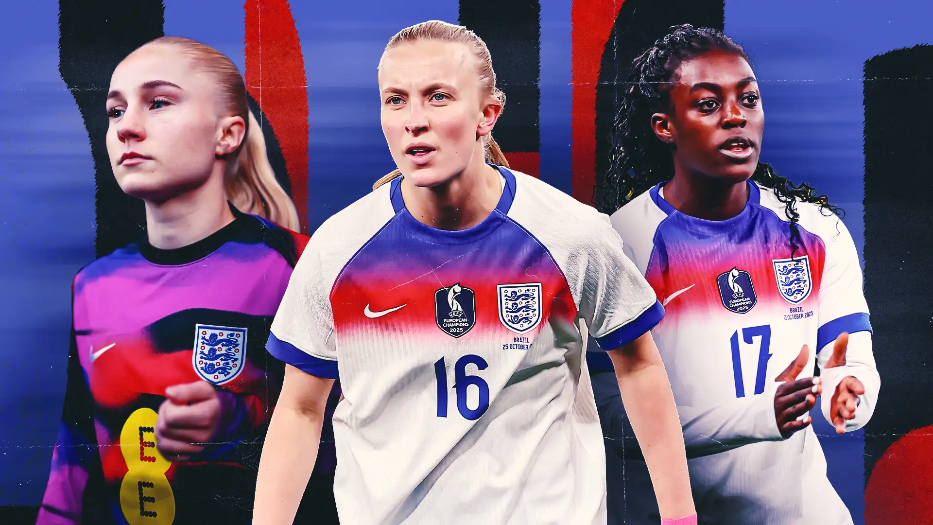 It's fair to say England's homecoming didn't go to plan on Saturday. Returning to action for the first time since winning the European Championship this past summer, the Lionesses were 2-0 down just 18 minutes into their meeting with Brazil, and despite the visitors going down to 10 players not long after scoring that second, England could not make their numerical advantage count in a disappointing 2-1 defeat. What will have made the loss even more frustrating for some, though, was that it came amid a lack of experimentation from Sarina Wiegman.