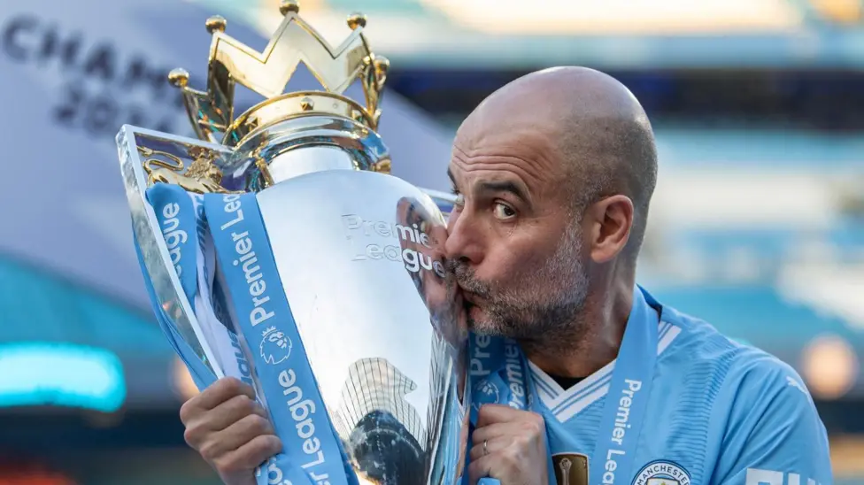 Pep Guardiola has won six Premier League titles in eight seasons at Manchester City