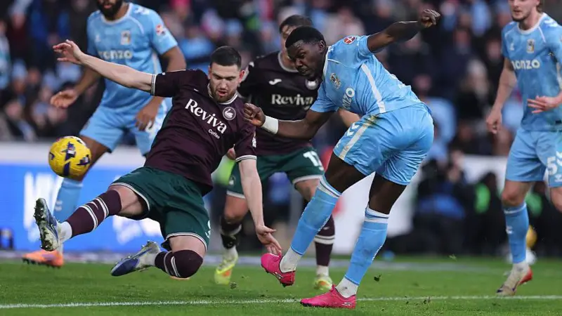 Forward Ephron Mason-Clark has scored in three successive Coventry games to take his tally for the season to six