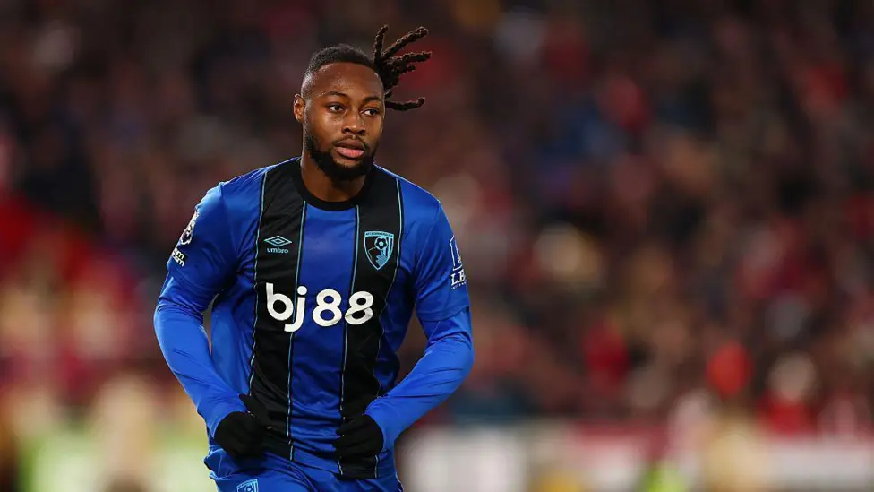 Antoine Semenyo has scored nine Premier League goals for Bournemouth this season