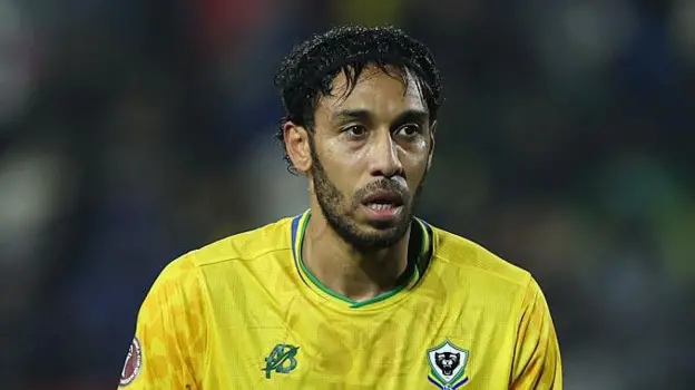 Pierre-Emerick Aubameyang is Gabon's record scorer with 40 goals