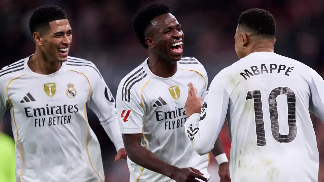 Kylian Mbappe has sought to defend Real Madrid team-mates Vinicius Junior and Jude Bellingham from the brutal boos that have come their way. Restless natives at the Bernabeu took to jeering their own players during a La Liga clash with Levante, with certain individuals considered to have contributed to club legend Xabi Alonso losing his job as manager.