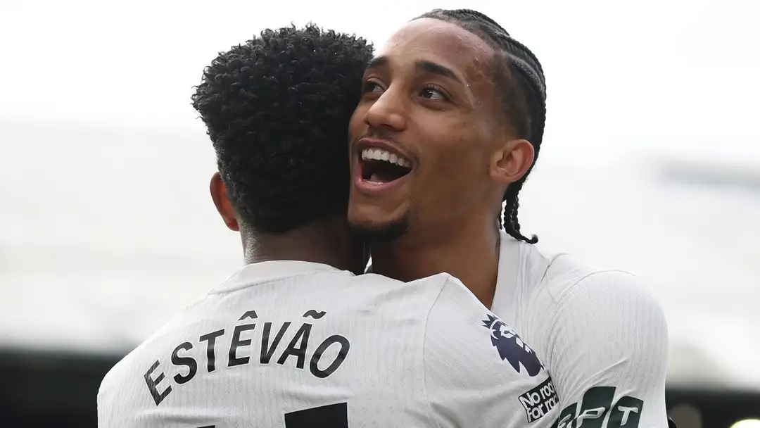 Chelsea's young Brazilians were the stars of the show on Sunday as the Blues beat Crystal Palace 3-1 at Selhurst Park to move above Liverpool in the Premier League's top four race. Estevao Willian opened the scoring in style before Joao Pedro made it 2-0 just after half-time. An Enzo Fernandez penalty then put the game out of reach, while Palace finished with 10 men after Adam Wharton saw red in the second half.