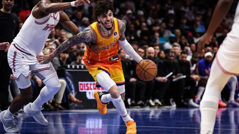 LaMelo Ball was not injured in the accident