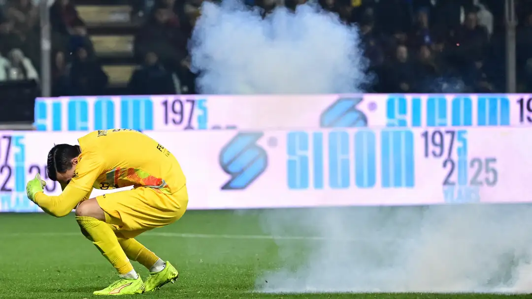 A shocking incident marred Inter's Serie A clash with Cremonese on Saturday