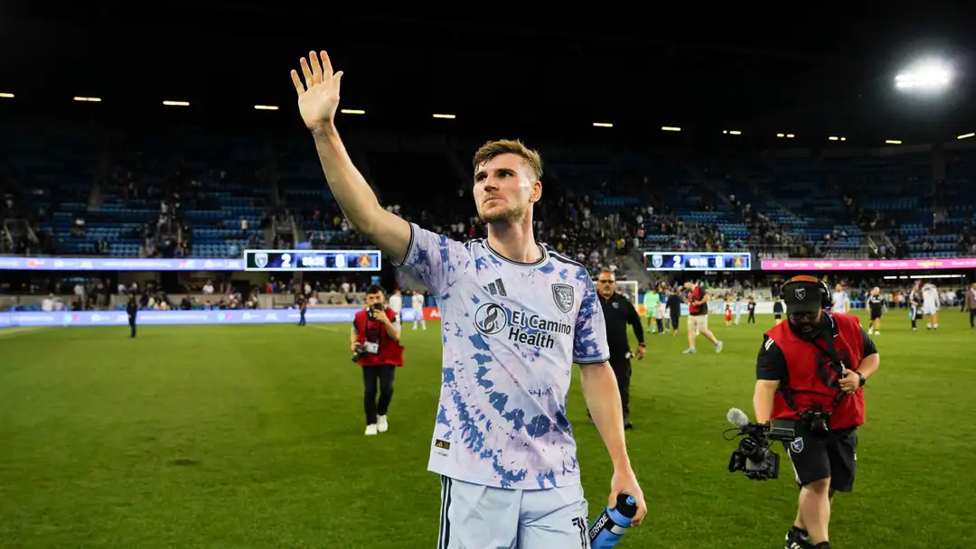 German striker Timo Wener came off the bench to assist on his San Jose debut