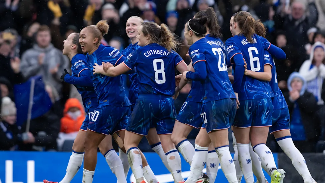 Chelsea lead the charge at the top of the WSL table / Gaspafotos/MB Media/GettyImages
