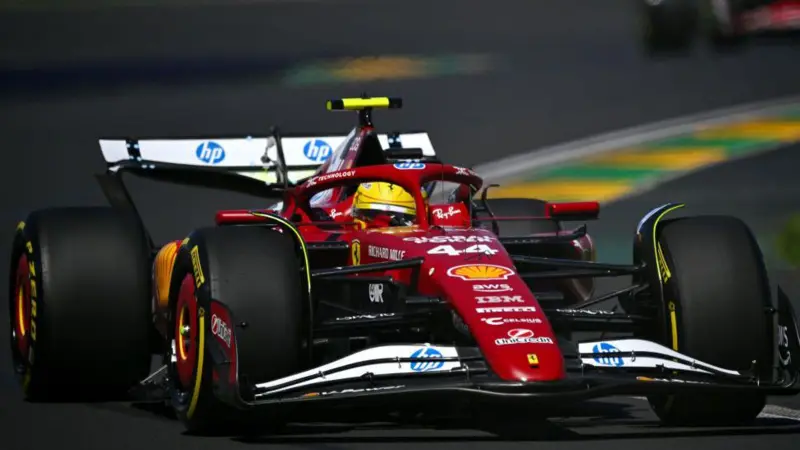 Lewis Hamilton made his F1 debut in Melbourne in 2007