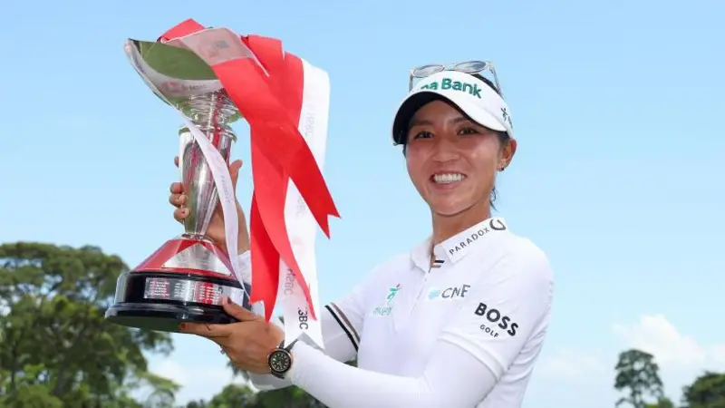 Lydia Ko's previous best at the tournament was second in 2015