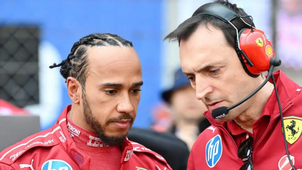 Lewis Hamilton finished sixth at the Chinese Grand Prix on Sunday