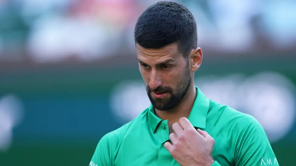 Novak Djokovic has lost three matches in a row for the first time since 2018