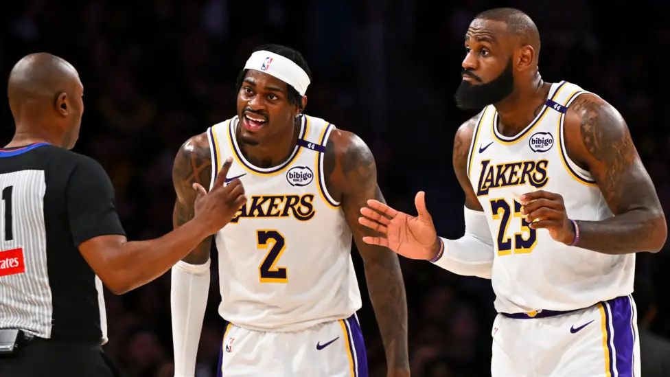 LeBron James (right) became the first NBA player to surpass 50,000 combined points earlier this month