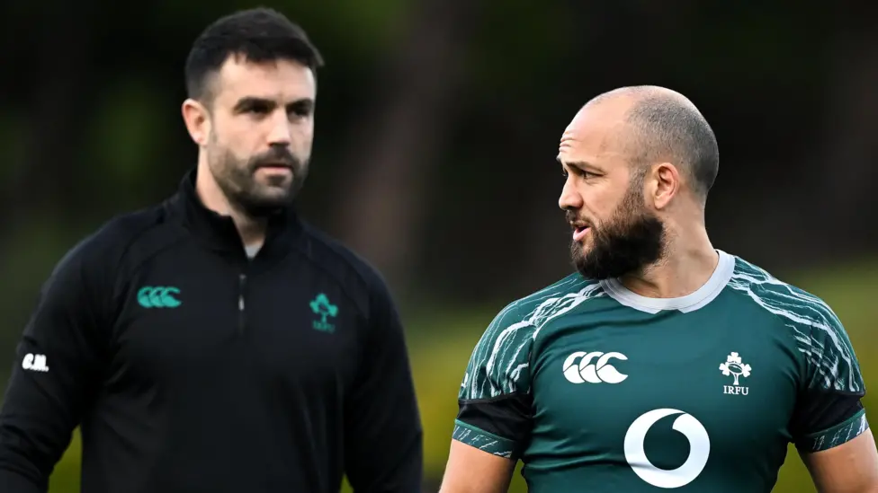 Jamison Gibson-Park (right) took over Ireland's starting jersey from Conor Murray