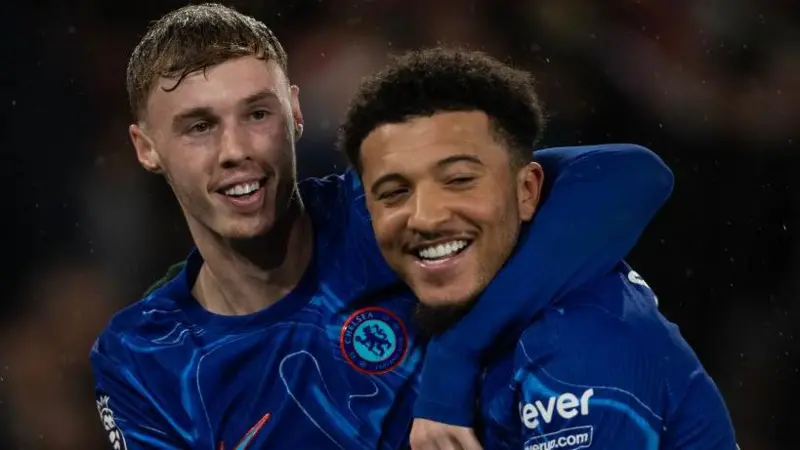 Jadon Sancho has created 35 chances in 28 appearances for Chelsea in all competitions this season