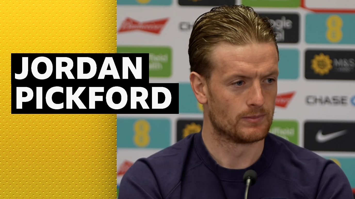 Jordan Henderson and Dan Burn are 'great' for the England team - Jordan Pickford