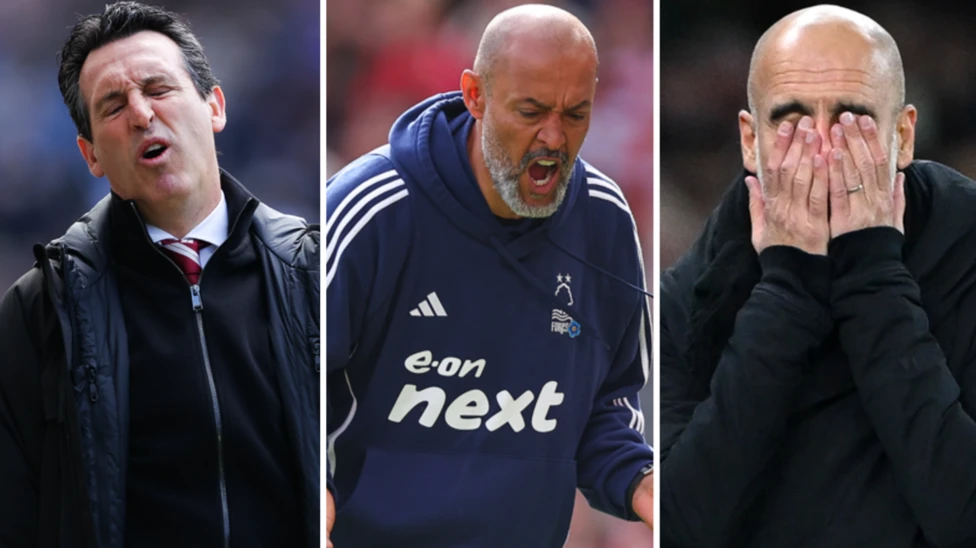 FA Cup semi-final bosses Unai Emery (left), Nuno Espirito Santo (centre) and Pep Guardiola are all hoping to qualify for the Champions League