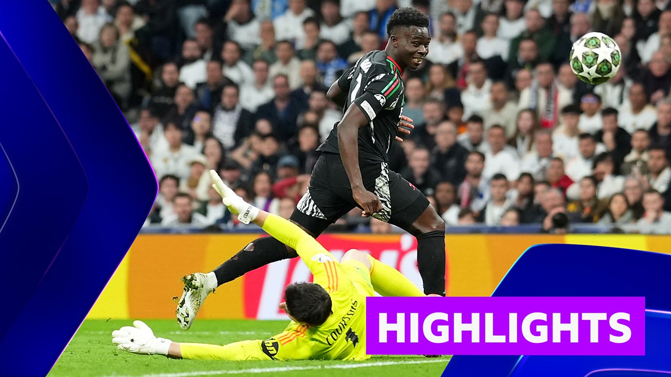 Arsenal dominate against Real Madrid to reach semi-finals