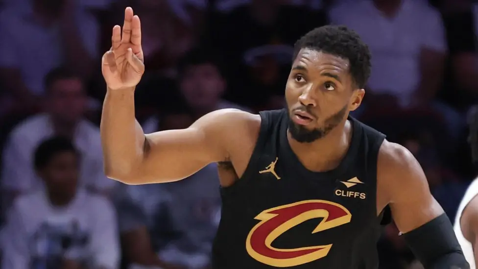 Mitchell made four of the eight three pointers he attempted in game four against Miami